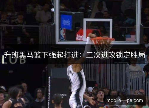 升班黑马篮下强起打进:二次进攻锁定胜局 升班黑马篮下强起打进:二次进攻锁定胜局